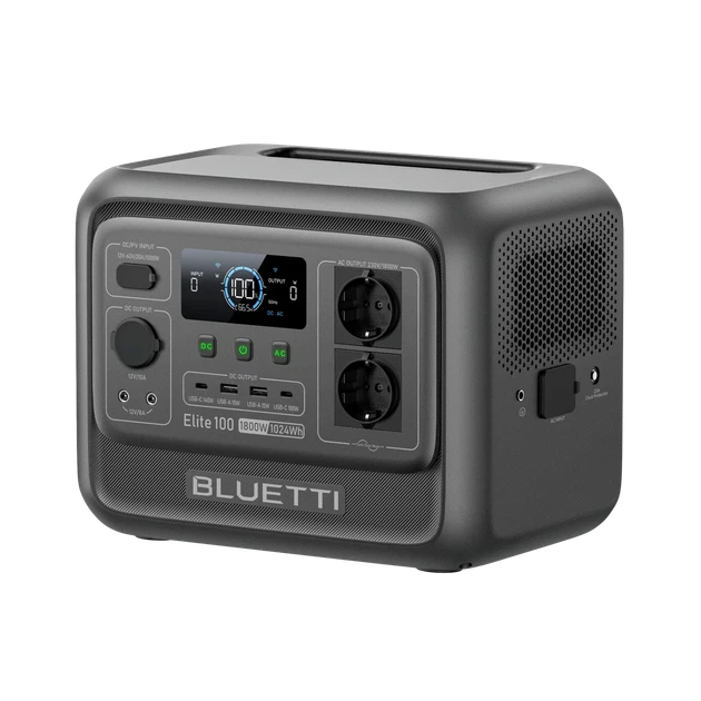 Електростанція BLUETTI Elite 100 V2|1800W 1024Wh - Фото 3 Електростанція BLUETTI Elite 100 V2|1800W 1024Wh - зображення 3