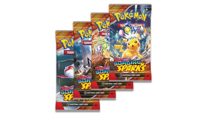 Картки Коллекционная Игра Pokemon Scarlet & Violet - Surging Sparks - изображение 2