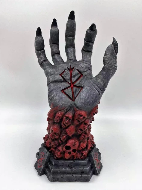 Статуэтка Фигурка Рука Бога Берсерк Berserk 25 см с амулетом Бехелит (Behelit) в комплекте - Фото 5 Статуэтка Фигурка Рука Бога Берсерк Berserk 25 см с амулетом Бехелит (Behelit) в комплекте - изображение 5