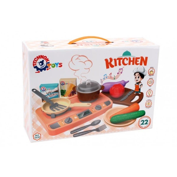 Игровой набор Кухня 5620TXK, 22 предмета в наборе - Фото 2 Игровой набор Кухня 5620TXK, 22 предмета в наборе - изображение 2