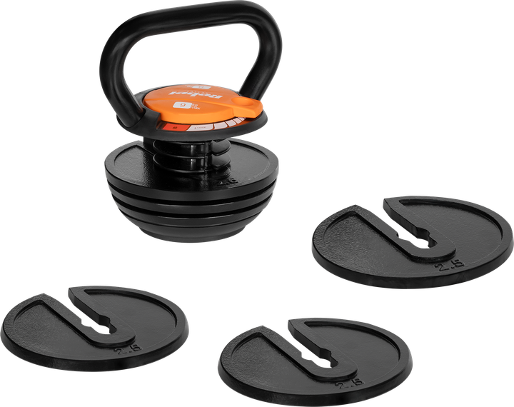Гиря чавунна автоматична регульована Rebel Active 9 кг RBA-2324-9 (5901890111560) - зображення 5