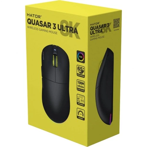 Мышка Hator Quasar 3 Ultra 8K Wireless Black Edition (HTM772) Hator HTM772 1068225 - изображение 8