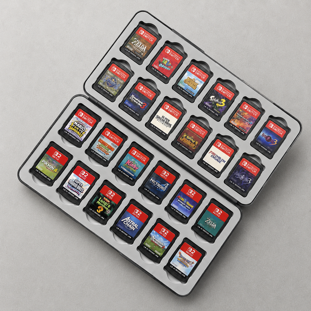 Футляр для картриджей Nintendo Switch / Nintendo Switch 2 Black - Фото 4 Футляр для картриджей Nintendo Switch / Nintendo Switch 2 Black - изображение 4