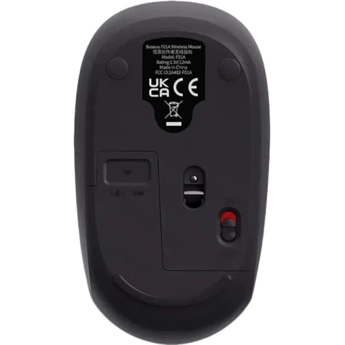 Миша бездротова Baseus F01A, Grey (B01055502833-00) - зображення 5