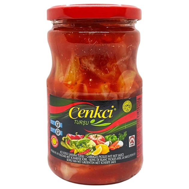 Капуста квашена гостра Cenkci 680 г И323 - Фото 1 Капуста квашена гостра Cenkci 680 г И323 - изображение 1
