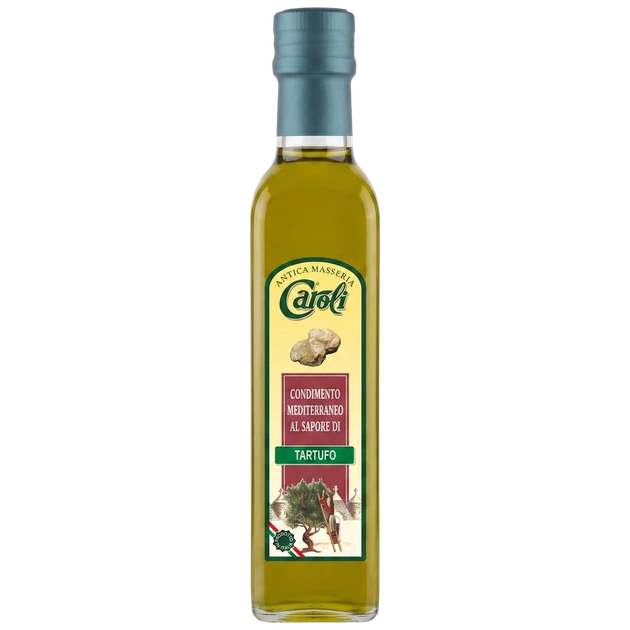Олія оливкова Caroli Extra Vergine Трюфель 250 мл И012 - Фото 1 Олія оливкова Caroli Extra Vergine Трюфель 250 мл И012 - зображення 1