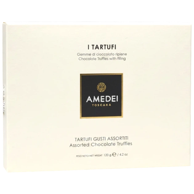 Цукерки Amedei асорті 12 трюфелів 120 г И516 - Фото 1 Цукерки Amedei асорті 12 трюфелів 120 г И516 - изображение 1
