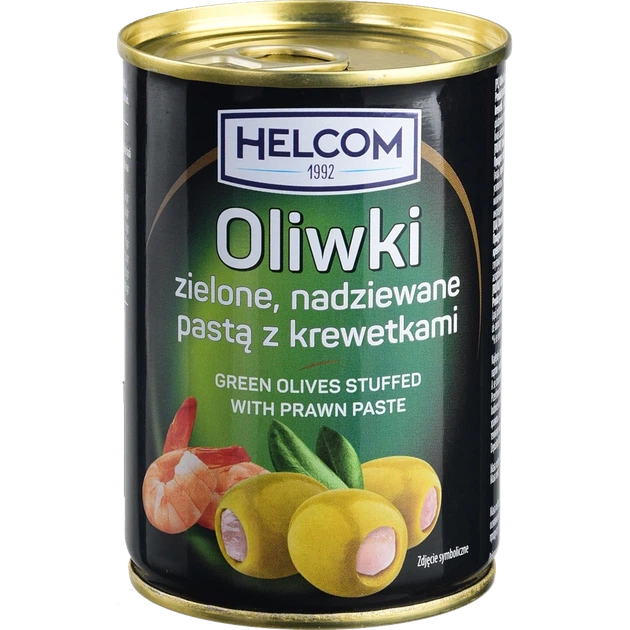 Оливки Helcom Креветка 300 мл И739 - Фото 1 Оливки Helcom Креветка 300 мл И739 - изображение 1