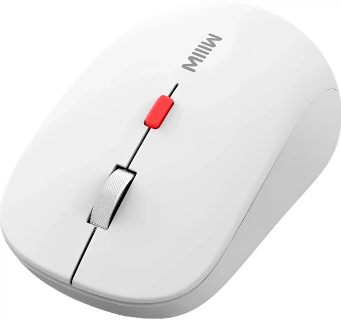 Компьютерная мышь Xiaomi MiiiW Wireless/Bluetooth Белая (MW23M22 White) - изображение 2