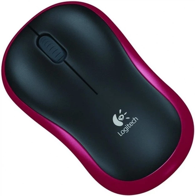 Компьютерная мышь Logitech M185 беспроводная USB Красная (910-002237) - изображение 4