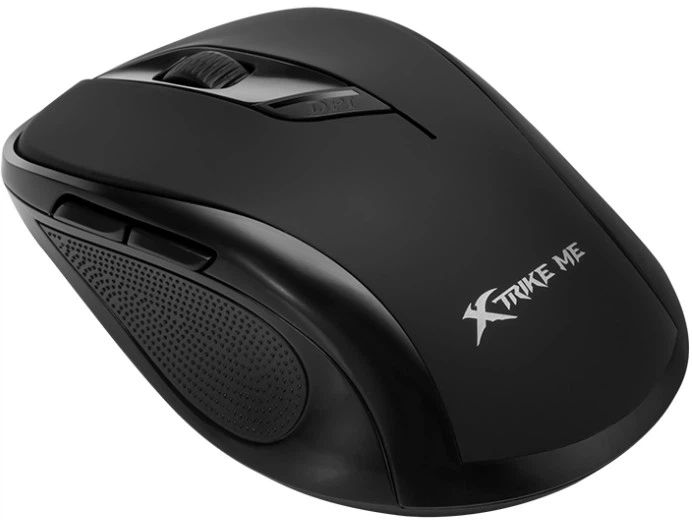 Компьютерная мышь Xtrike беспроводная 6 кнопок 600–1200 DPI USB 2,4 ГГц Черная (GW-109) - изображение 3