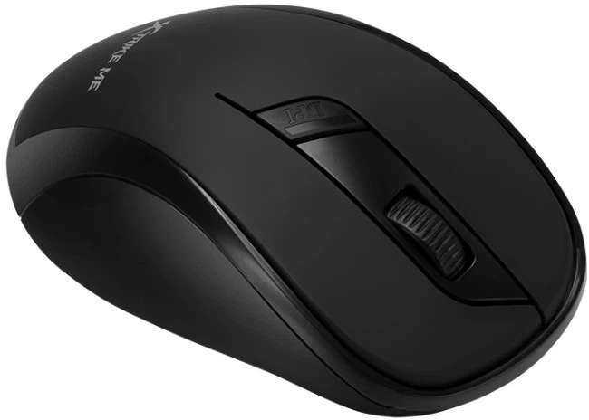 Компьютерная мышь Xtrike беспроводная 6 кнопок 600–1200 DPI USB 2,4 ГГц Черная (GW-109) - изображение 5