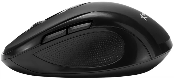 Компьютерная мышь Xtrike беспроводная 6 кнопок 600–1200 DPI USB 2,4 ГГц Черная (GW-109) - изображение 6