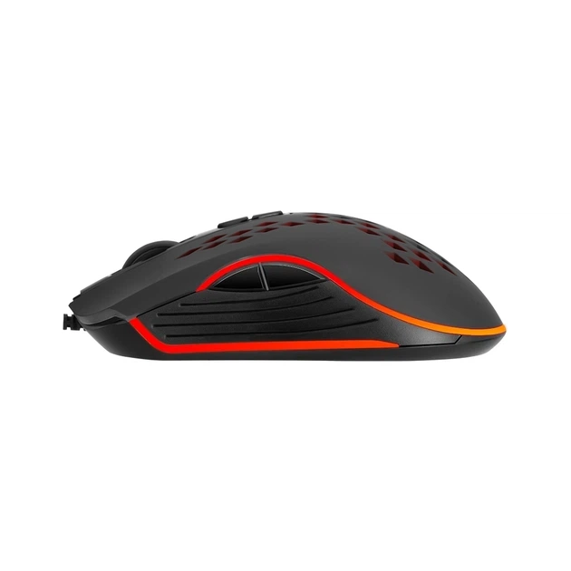 Компьютерная мышь Xtrike ME GM-222 USB оптическая RGB 7 кнопок Чёрная (6932391924433) - изображение 3
