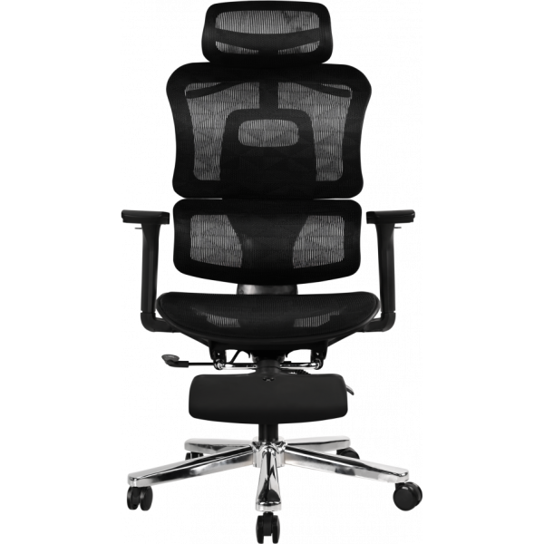 Офисное эргономичное кресло GT Racer B-528 Black - Фото 3 Офисное эргономичное кресло GT Racer B-528 Black - изображение 3