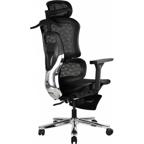 Офисное эргономичное кресло GT Racer B-528 Black - Фото 5 Офисное эргономичное кресло GT Racer B-528 Black - изображение 5