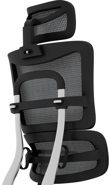 Офісне ергономічне крісло GT Racer X-801A Dark Gray (W10-1) - зображення 5