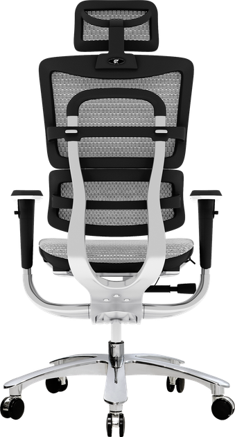 Офісне ергономічне крісло GT Racer X-801A Light Gray (W17-1) - Фото 9 Офісне ергономічне крісло GT Racer X-801A Light Gray (W17-1) - зображення 9