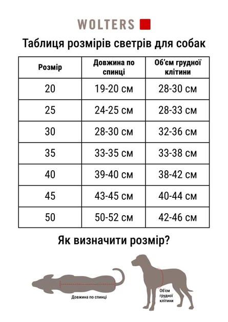 В'язаний светр для собаки Wolters Thore 25 см Червоний - изображение 4