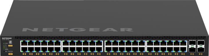 Przełącznik Netgear GSM4352 48 x 1G PoE+ / 4 x 10G SFP+ (GSM4352-100NES) - Zdjęcie 1 Przełącznik Netgear GSM4352 48 x 1G PoE+ / 4 x 10G SFP+ (GSM4352-100NES) - obraz 1