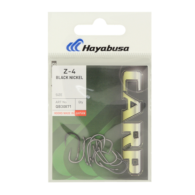 Крючок Hayabusa Carp Z-4 BN №6 (10шт) - Фото 3 Крючок Hayabusa Carp Z-4 BN №6 (10шт) - изображение 3