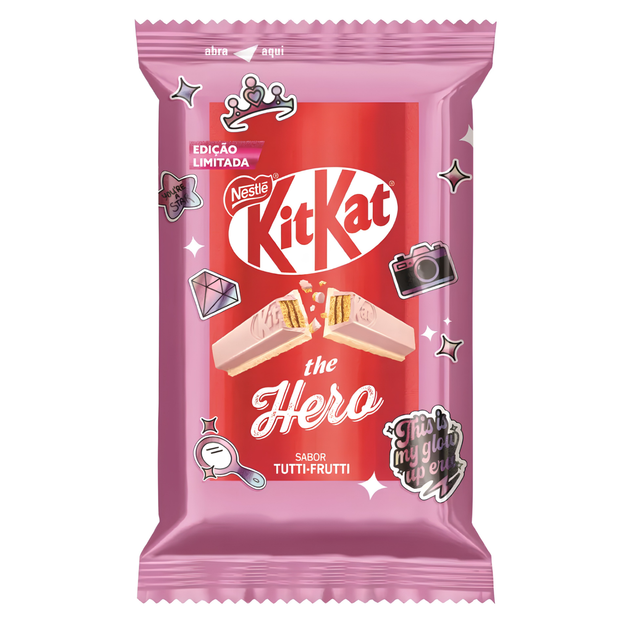Батончик KitKat The Hero Tutti Frutti Limited Edition 41,5 г - Фото 1 Батончик KitKat The Hero Tutti Frutti Limited Edition 41,5 г - изображение 1