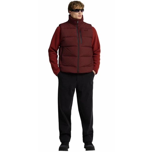 Жилет COLONIUS VEST M RDS Jack Wolfskin A66204_J0211 56-58 Червоний (4064886751742) - изображение 3