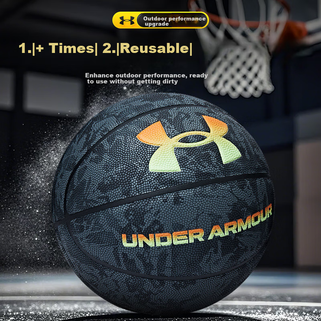 Мяч баскетбольный Under Armour размер 7 PU - изображение 8