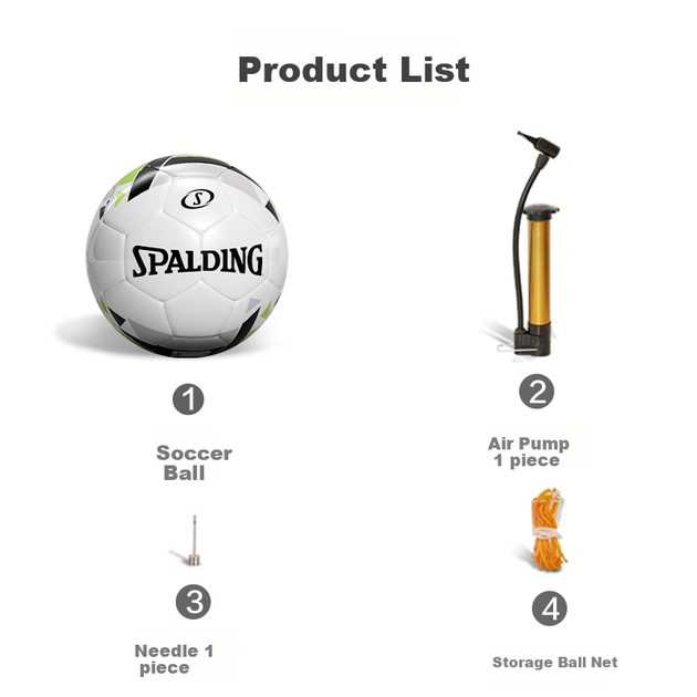 Мяч футбольный Spalding Size 5 - изображение 5