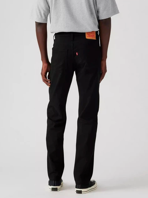 Джинси Slim Fit чоловічі Levi`s 438494389 W38L32 Чорні (1162692747) - Фото 2 Джинси Slim Fit чоловічі Levi`s 438494389 W38L32 Чорні (1162692747) - зображення 2