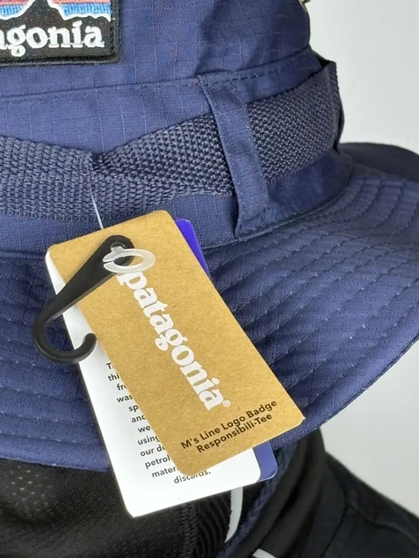 Панама Patagonia One size(универсальный размер), Унисекс, синего цвета. - изображение 7