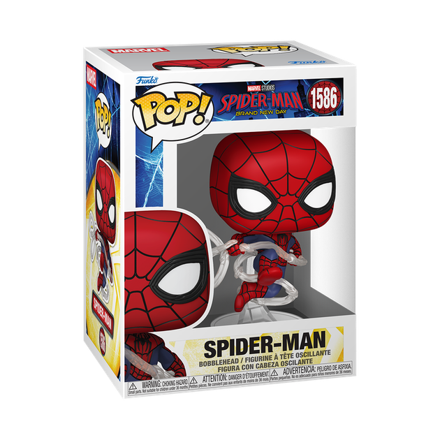 Фігурка Funko POP! Marvel: Spider-Man 10 см 83963 (889698839631) - зображення 4
