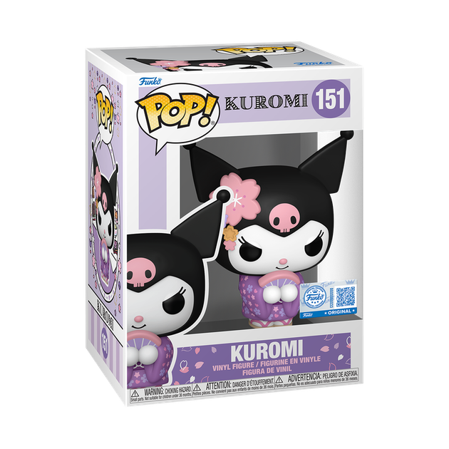 Фігурка Funko POP! Hello Kitty Kuromi in Kimono 10 см 92037 (889698920377) - зображення 3