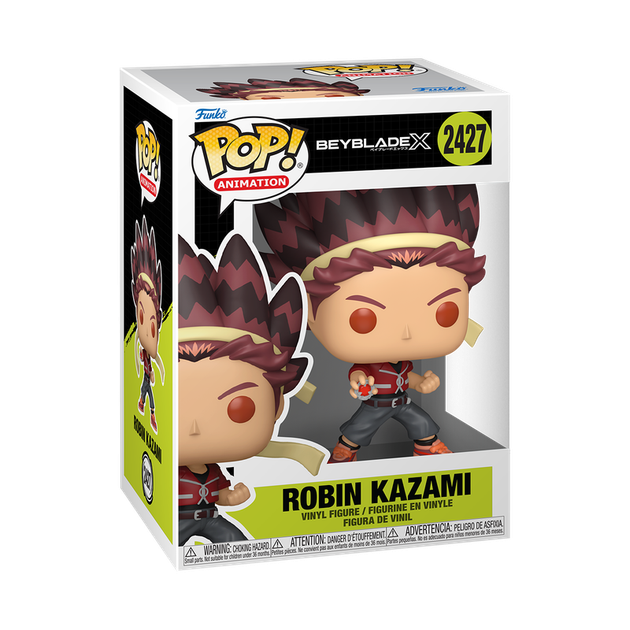 Figurka Funko POP! Animation: Beyblade X Robin Kazami 10 cm 94146 (889698941464) - obraz 3