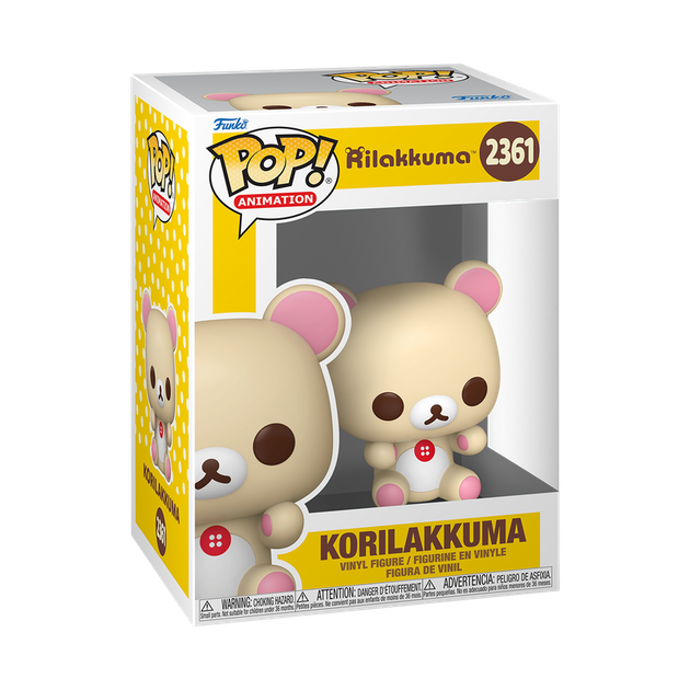 Фігурка Funko POP! Animation: Rilakkuma Korilakkuma 10 см 93877 (889698938778) - зображення 3