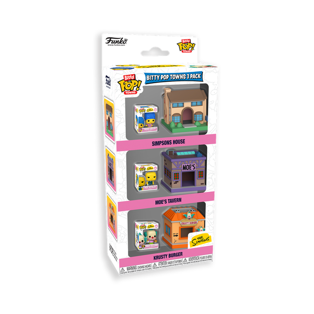 Figurka Funko Bitty POP! Towns: The Simpsons Springfield 2.3 cm 95107 (889698951074) - Zdjęcie 7 Figurka Funko Bitty POP! Towns: The Simpsons Springfield 2.3 cm 95107 (889698951074) - obraz 7