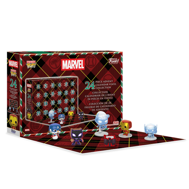 Kalendarz adwentowy Pocket POP! Countdown Calendar: Marvel 2.3 cm 24 szt 94355 (889698943550) - obraz 3