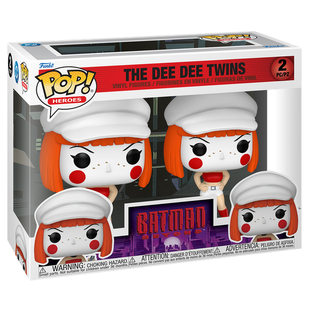 Набор фигурок Funko POP! Multipack: DC Comics Batman Beyond Dee Dee Twins 10 см 2 szt 93396 (889698933964) - Фото 3 Набор фигурок Funko POP! Multipack: DC Comics Batman Beyond Dee Dee Twins 10 см 2 szt 93396 (889698933964) - изображение 3