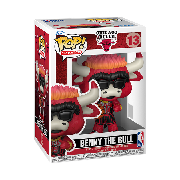 Figurka Funko Pop! NBA Mascots Benny The Bull 92995 (889698929950) - obraz 3