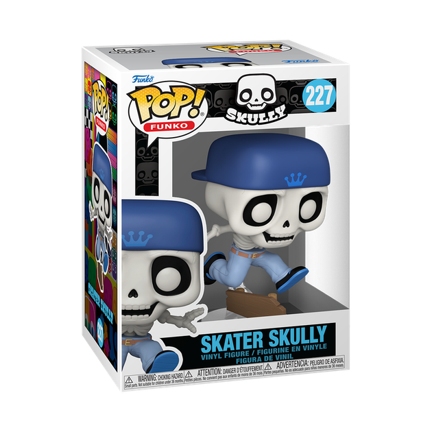 Фігурка Funko Pop! Icons Skater Skully 88332 (889698883320) - зображення 3