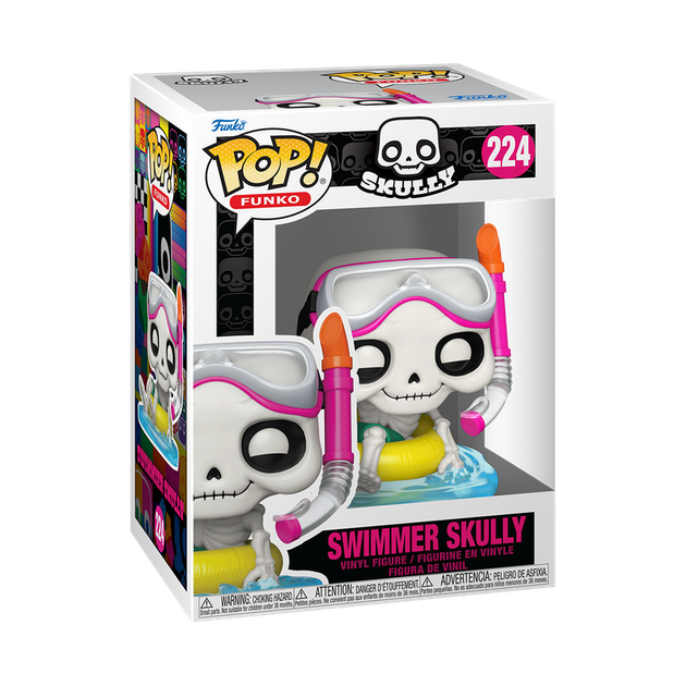 Фігурка Funko Pop! Icons Swimmer Skully 88333 (889698883337) - зображення 3