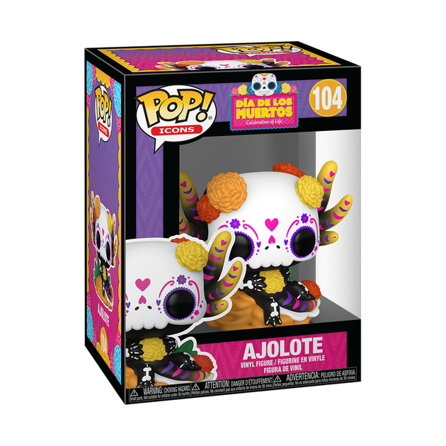 Фігурка Funko Pop! Icons Dia de los Muertos Axolotl 93395 (889698933957) - зображення 3