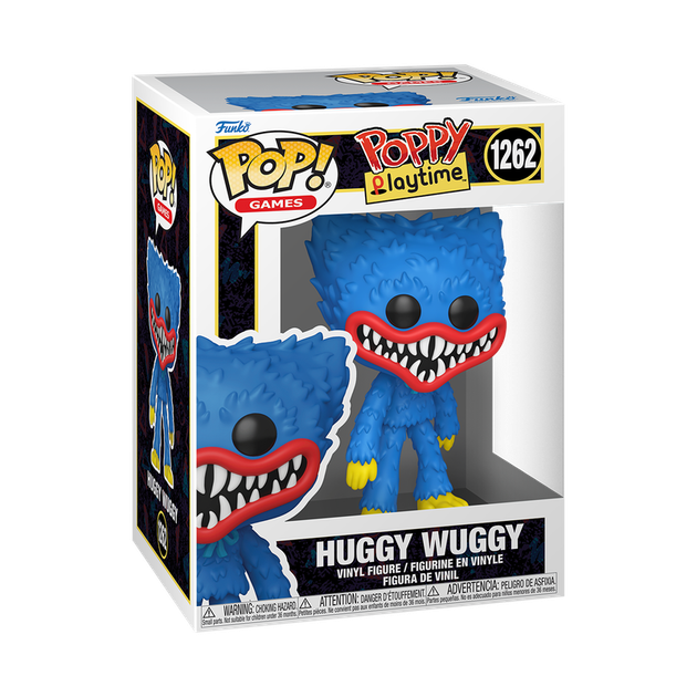 Фигурка Funko POP! Games: Poppy Playtime Huggy Wuggy 10 см 93517 (889698935173) - Фото 4 Фигурка Funko POP! Games: Poppy Playtime Huggy Wuggy 10 см 93517 (889698935173) - изображение 4