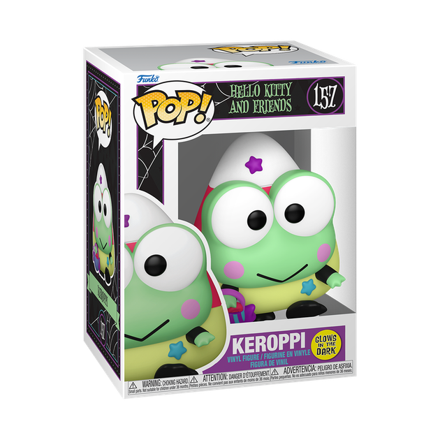Figurka Funko POP! Sanrio: Hello Kitty Keroppi Spooky 10 cm 94577 (889698945776) - obraz 4