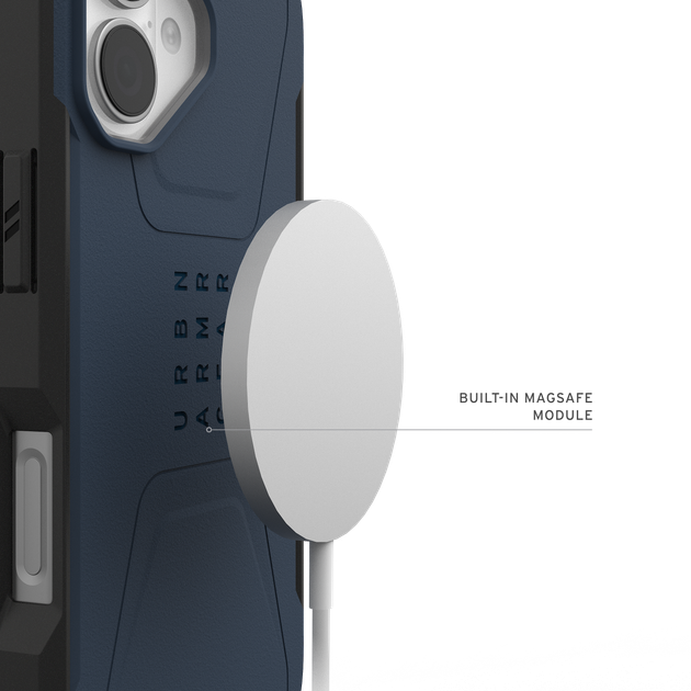 Чехол противоударный UAG Civilian MagSafe (Original) для Iphone 17 Mallard 114547115555 - Фото 2 Чехол противоударный UAG Civilian MagSafe (Original) для Iphone 17 Mallard 114547115555 - изображение 2