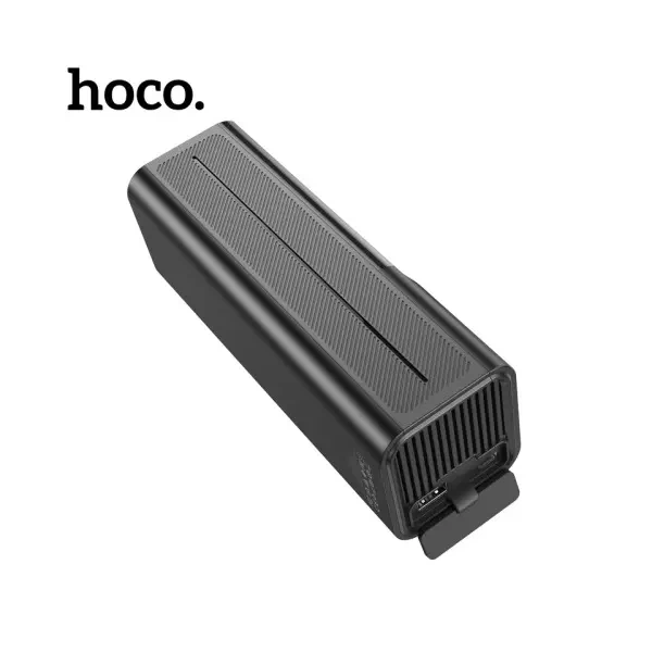 Автомобільний насос Hoco ZP7 Maddy (5000mAh), Чорний - изображение 5