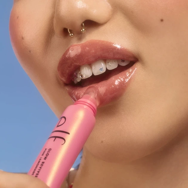 Бальзам для губ e.l.f. Сosmetics "Pink Lemonade" Glow Reviver Melting Lip Balm - изображение 4