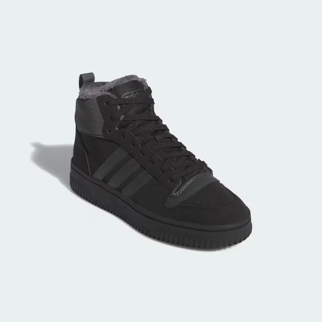 Кросівки Adidas Break Start Mid Winterized J Core Black/Grey Six/Core Black 40-7-25.8см - Фото 3 Кросівки Adidas Break Start Mid Winterized J Core Black/Grey Six/Core Black 40-7-25.8см - изображение 3
