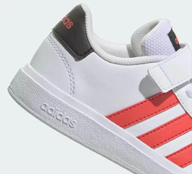 Кросівки Adidas Grand Court 2.0 El K Cloud White/Bright Red/Core Black 38.5-6-25см - Фото 8 Кросівки Adidas Grand Court 2.0 El K Cloud White/Bright Red/Core Black 38.5-6-25см - изображение 8