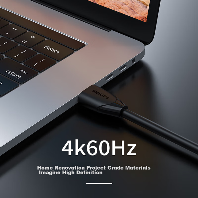 Кабель Philips SWL6118 HDMI - HDMI 4K 60 Гц 8 м - изображение 5